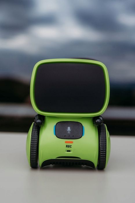 Robot ZABAWKA Interaktywny Uczący Sterowany Głosem Dotykiem Prezent Dzieci