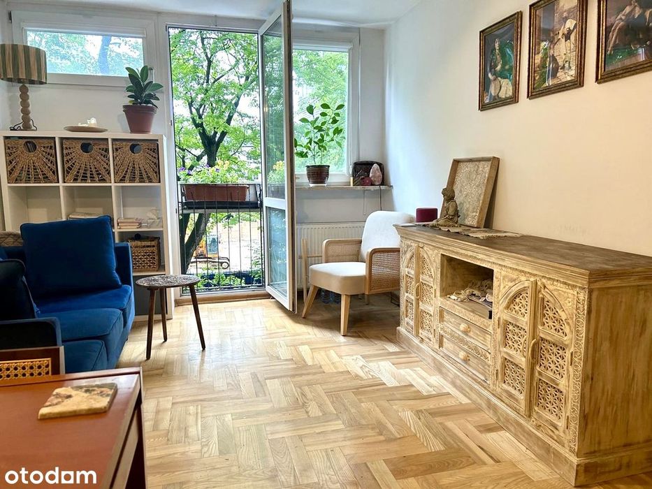 3 pokoje przy Rondzie ONZ | Grzybowska 9 | Widok na zieleń!