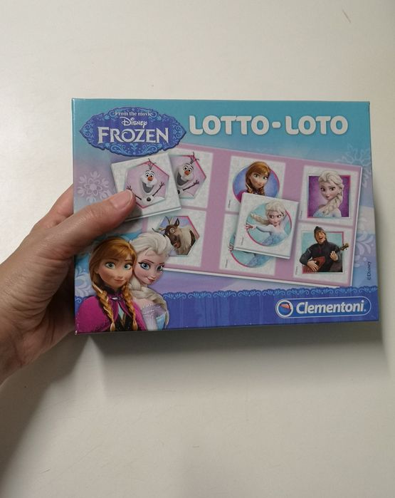 Portes Incluídos Jogo Loto Frozen Disney 4+
