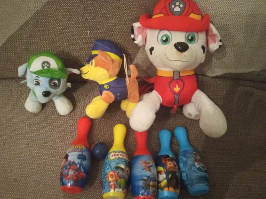 Peluches do Patrulha Pata