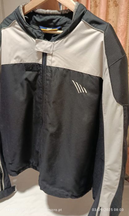 Jaqueta motard usada