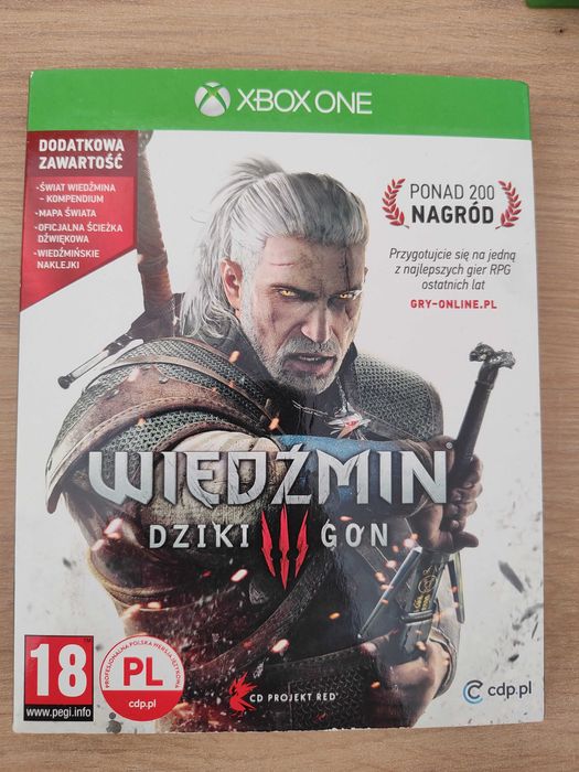 Wiedzmin 3 Dziki Gon  xbox Wiedźmin 3 xbox one