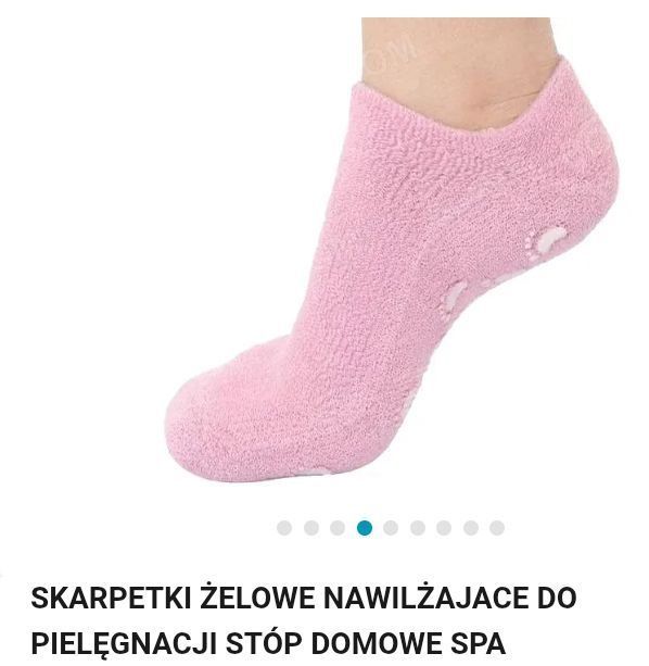 Nowe skarpetki żelowe SPA FOOTSTEPS