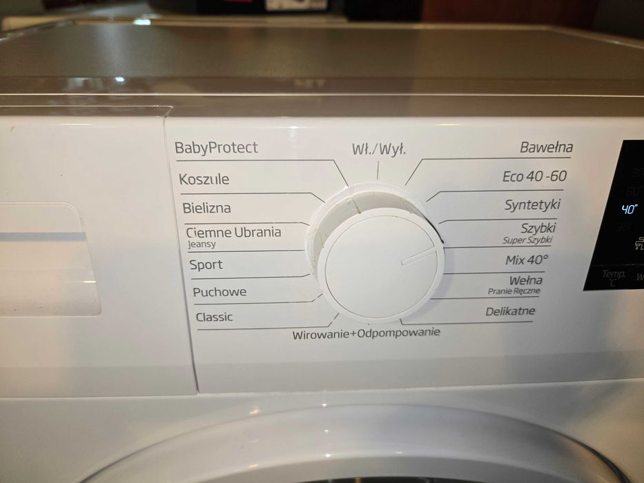Pralka Beko Slim 45 cm. Wsad 1-7 kg System wagowy! 1000 obr. PL menu. LCD. Gwarancja! Okazja!