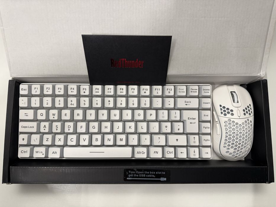 Геймерська клавіатура та миша RedThunder k84
