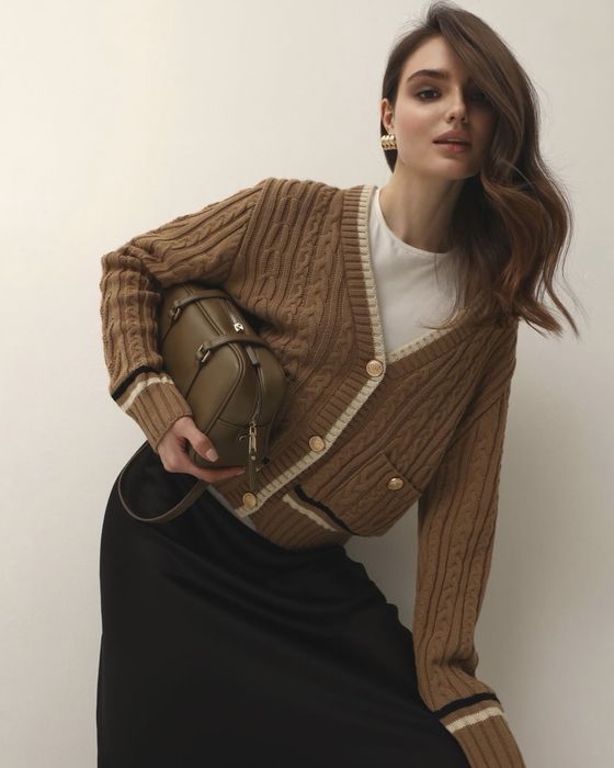 Кардиган від Cher 17 у стилі Old Money XS–S