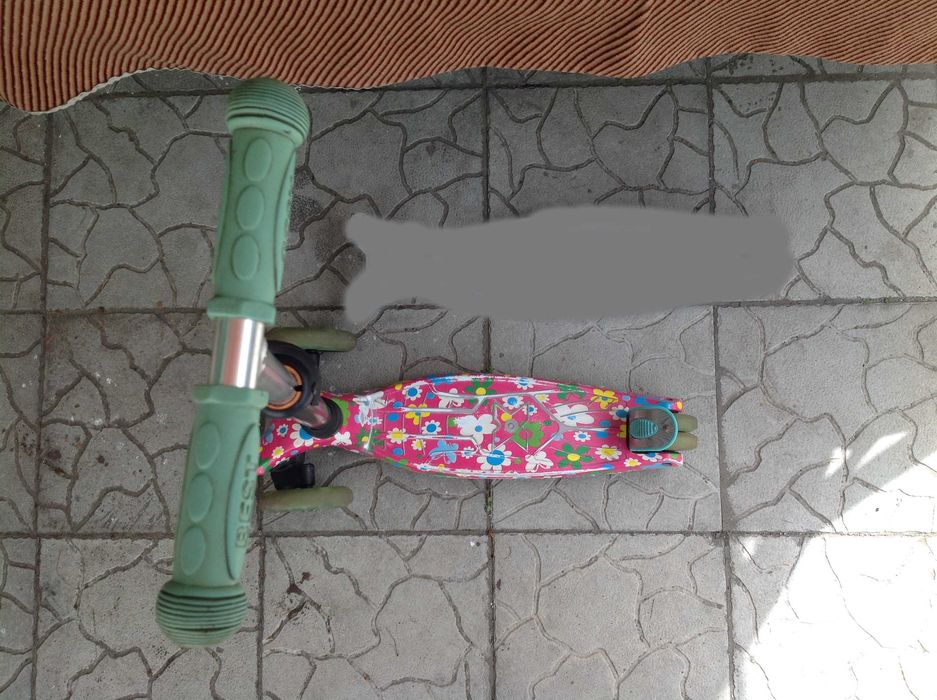 Самокат Best Scooter детский трёхколёсный колеса с подсветкой (кроме одного)