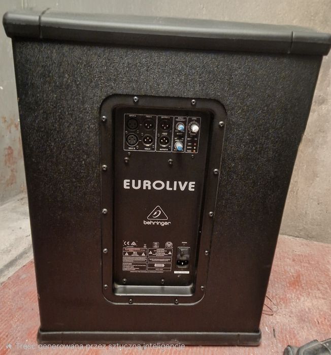 Subbas Aktywny behringer  B1500XP