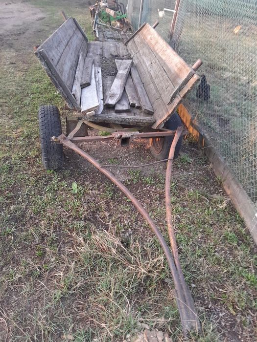 Продам віз до мінітрактора і польську картоплекопалку.