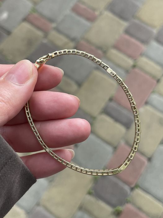 Золотий браслет 585* змія в стилі Cartier терміново