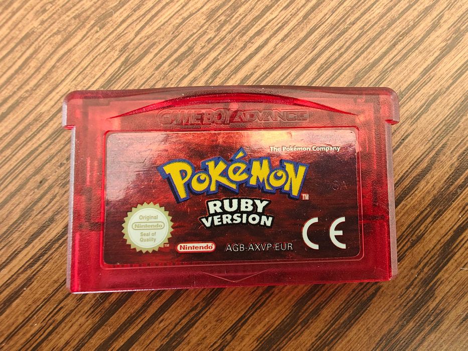 Pokemon Ruby gameboy advance GBA, oryginał