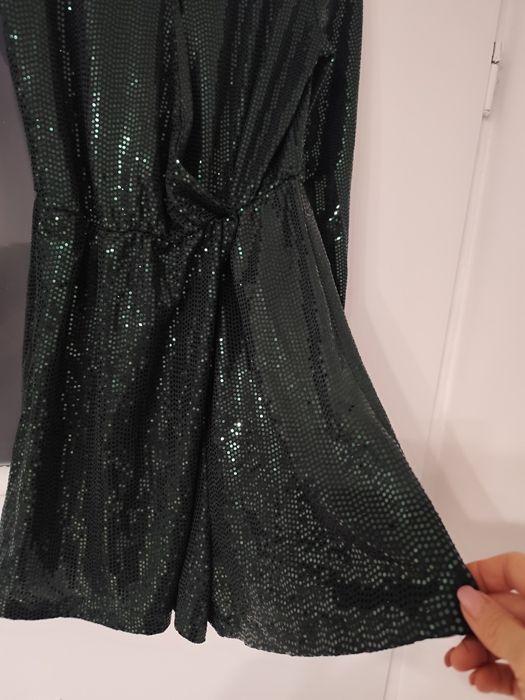 Reserved kombinezon zielony rozm.S Studniówka, Sylwester