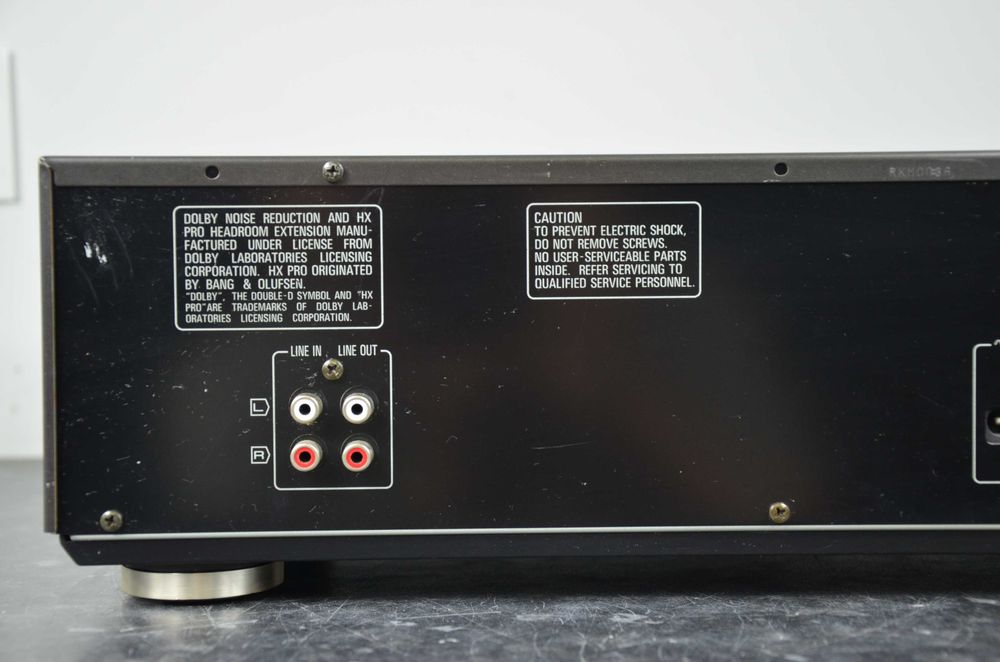Magnetofon kasetowy Technics RS-B655 Quartz DD Digital Servo czarny