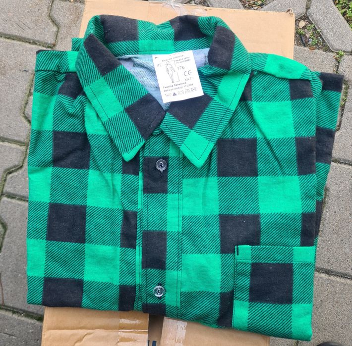 Koszula flanelowa 5 sztuk