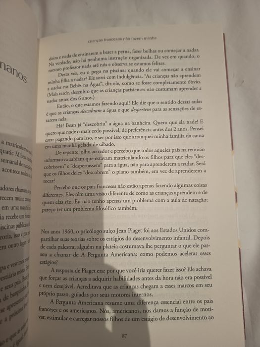 Crianças francesas não fazem birra- Pâmela Druckerman