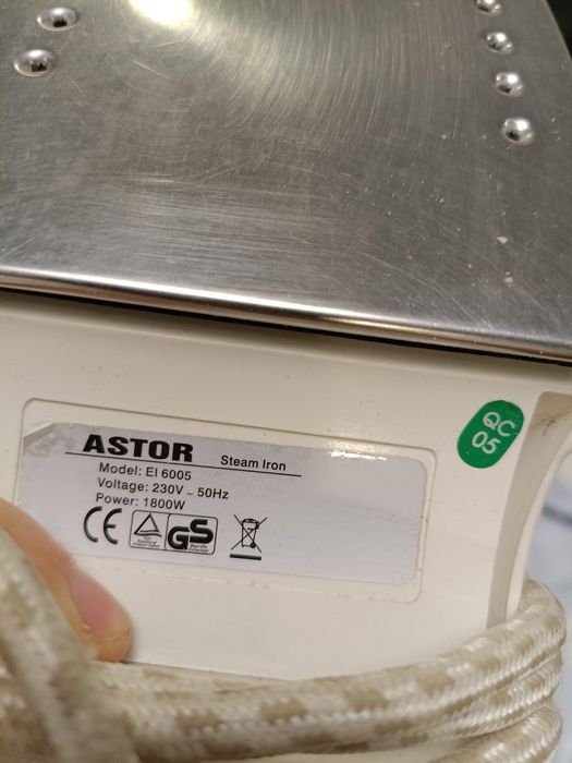 Праска утюгbAstorEL6005 1800w