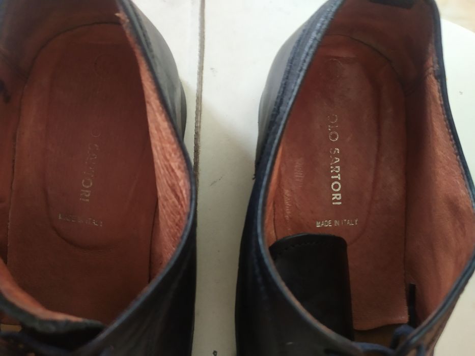 Туфли для подростка  PAOLO SARTORI (Италия) раз,41.кожаные