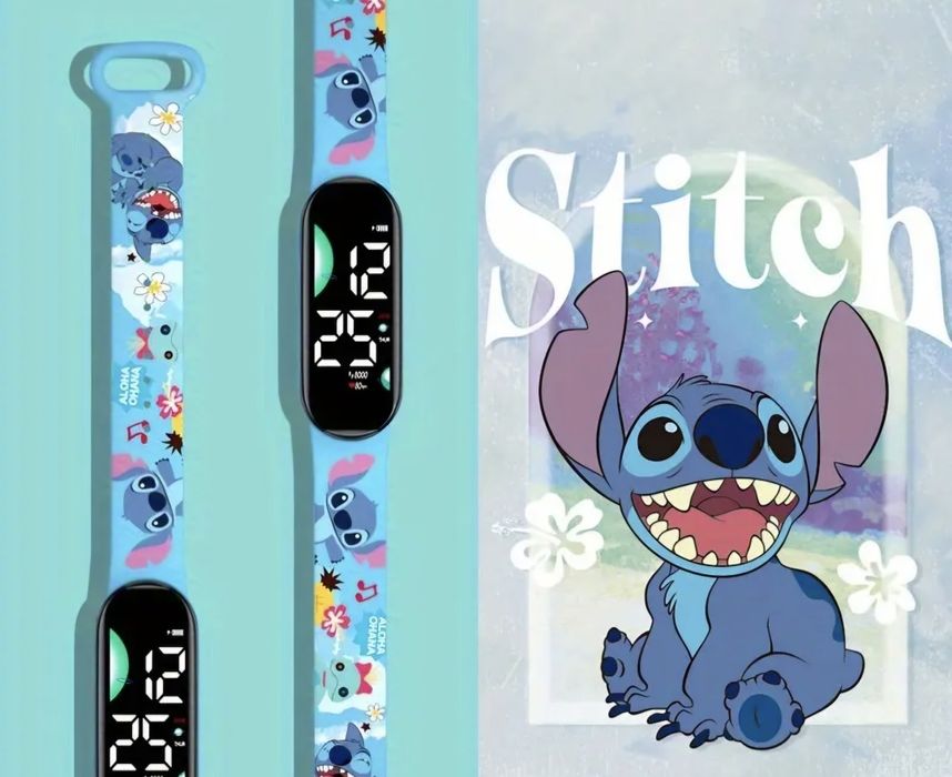 Zegarek dziecięcy Disney Stitch prezent gwiazdka okazja.