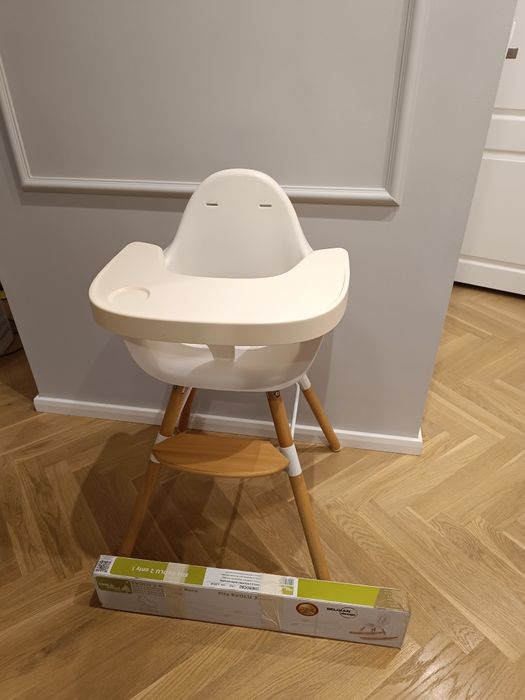 Krzesełko do karmienia Childhome Evolu 2 fotel bujany 3w1