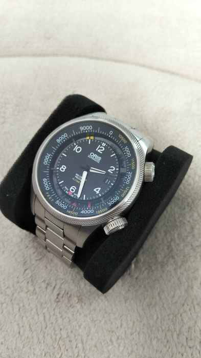 Oris Big Crown Pro Pilot Altimeter Model No. 733-7705-4134-47MB  Automatic Pilot omega breitling blancpain zenith graham longines piaget corum ebel