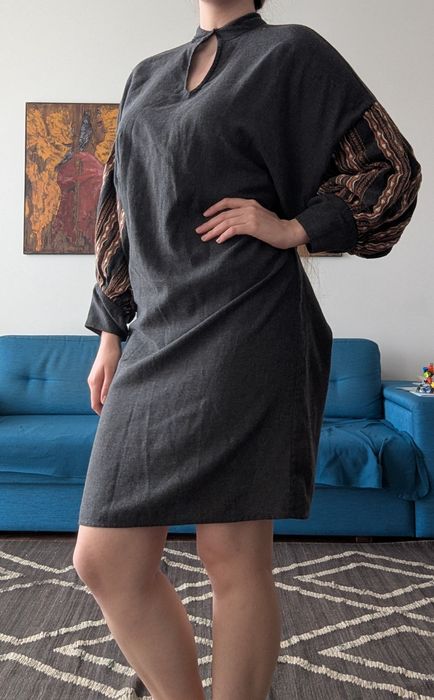 Сукня-вишиванка із вишитими-рукавами | натуральна тканина | boho стиль