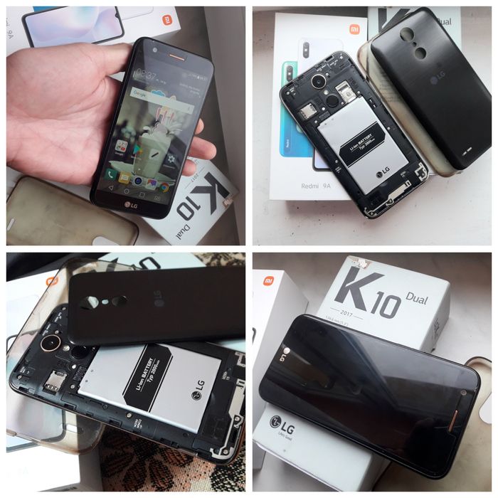 Xiaomi 9A ,stan bdb.zakup 29Listopad23-estaw i LG K10.reszta opis.