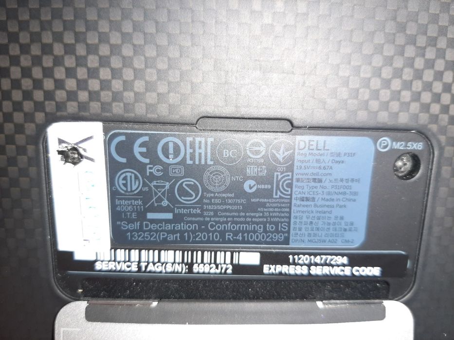 Ноутбук Dell Precision M3800, 4К: 3840x2160,IPS 15,6,сенсор, i7, SSD,п