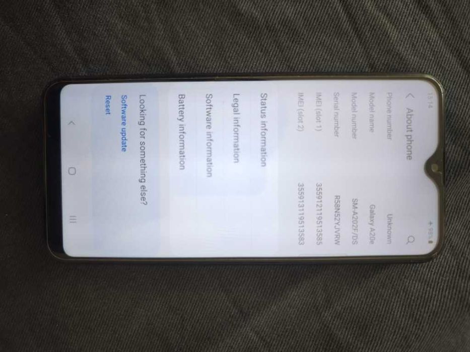 Smartphone Samsung Galaxy A20e 32Gb/3Gb 13MP/8MP SM-A202F