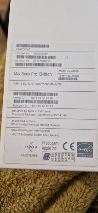 MacBook Pro 13 używany