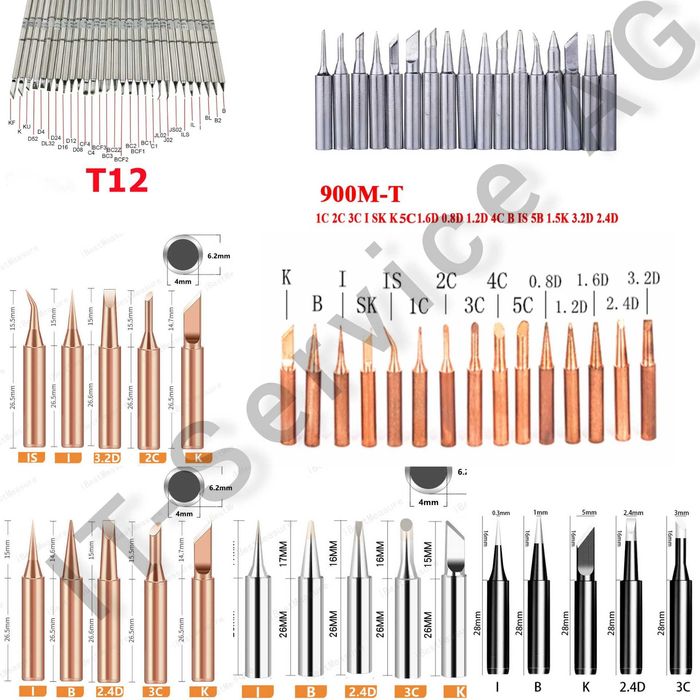 Всё для пайки! Жала Паяльник Припой Оплётка Губка Флюс Паста