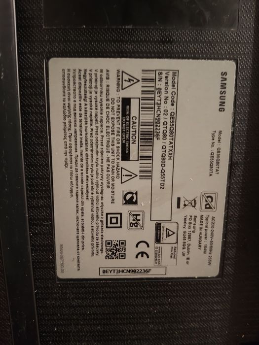 Części Samsung qe55q80