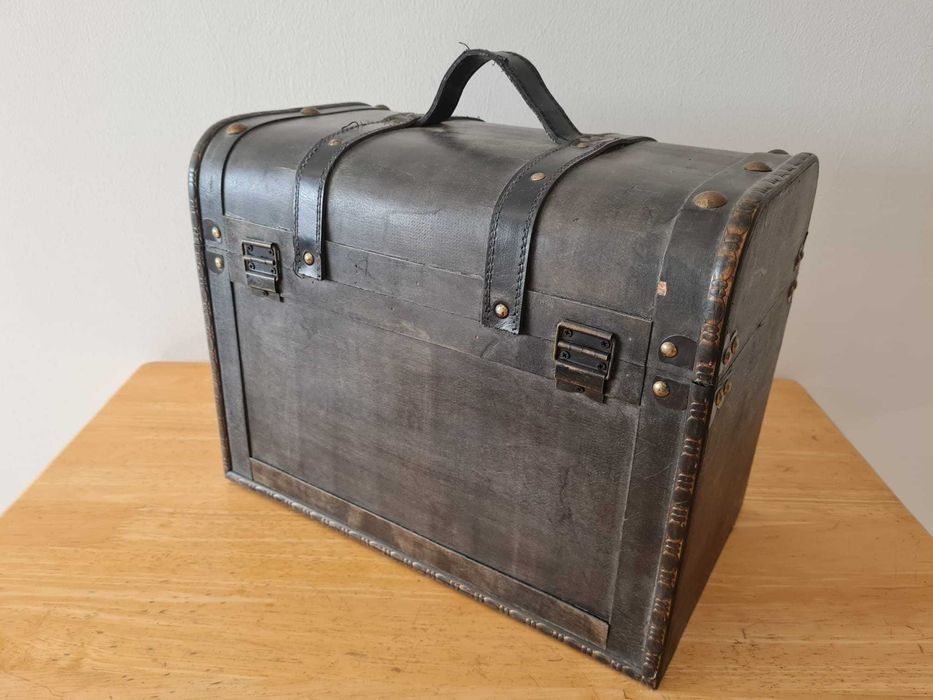 Baú mala decorativo