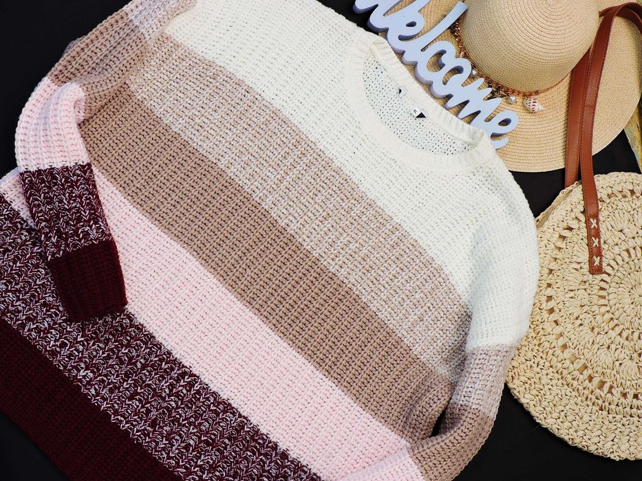 Ppeco Stylowy sweterek knitwear XL