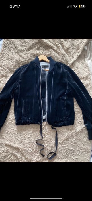 Welurowa Bomberka J.Crew