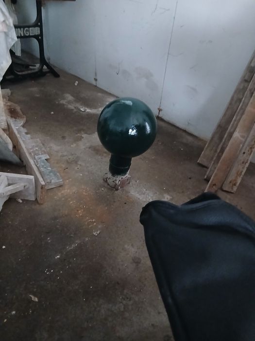 Bola de ferro verde