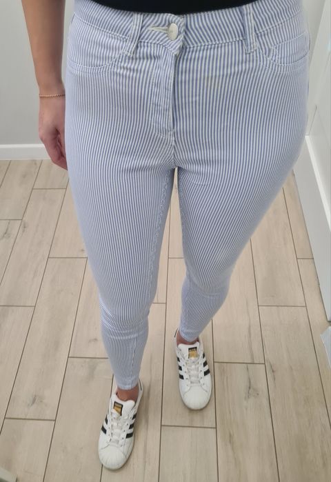 Letnie spodnie w paski S