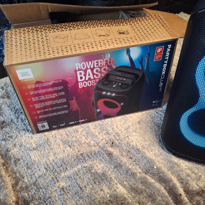 Jbl partybox 120 com caixa