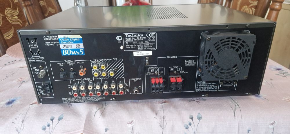 Technics  stero receiver  sa dx 750