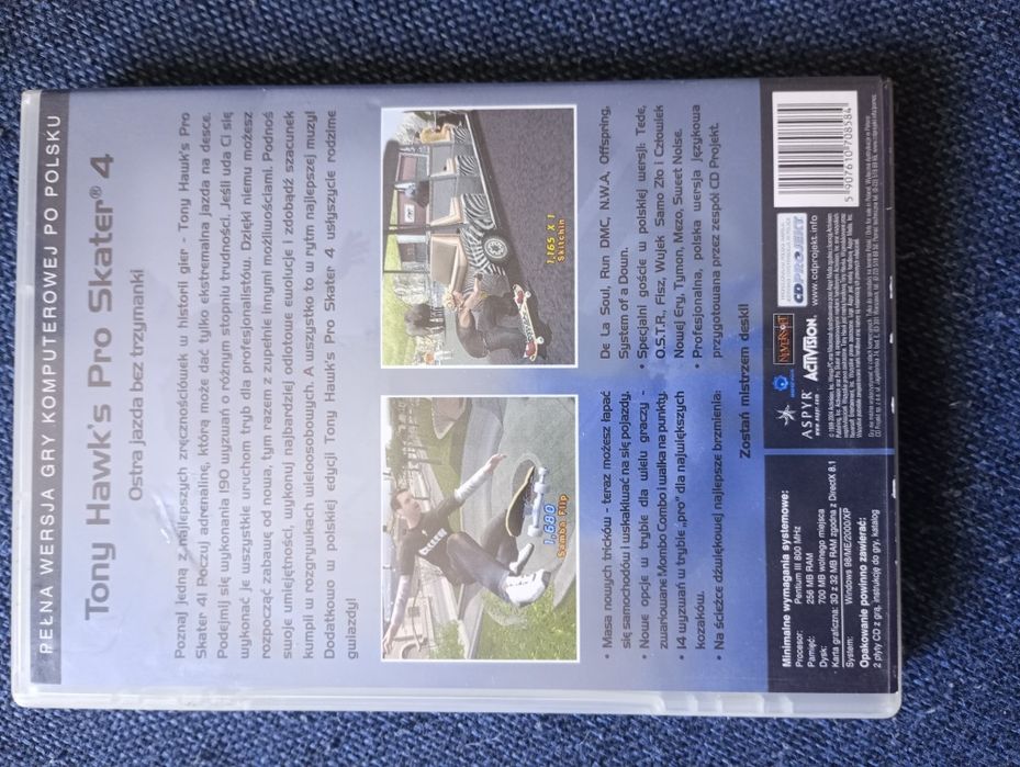 Tony Hawk's pro skater 4 gra na PC