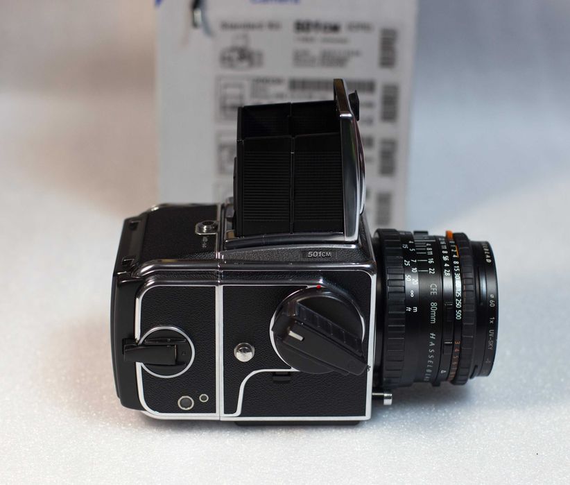 Hasselblad 501CM, Carl Zeiss 80mm f2.8 Planar CFE T*, A12-6X6
