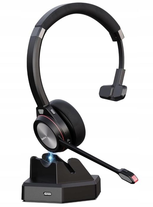 Beebang Słuchawki Bluetooth Z Mikrofonem Redukcja Hałasu Słuchawka