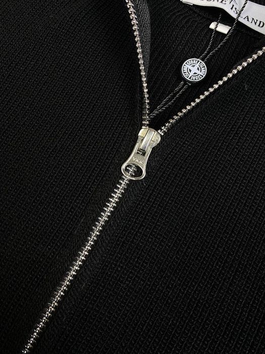 Чоловічий кардиган Stone Island Чорний кардиган Стоне Ісланд Кардиган стонік розмір С М Л ХЛ