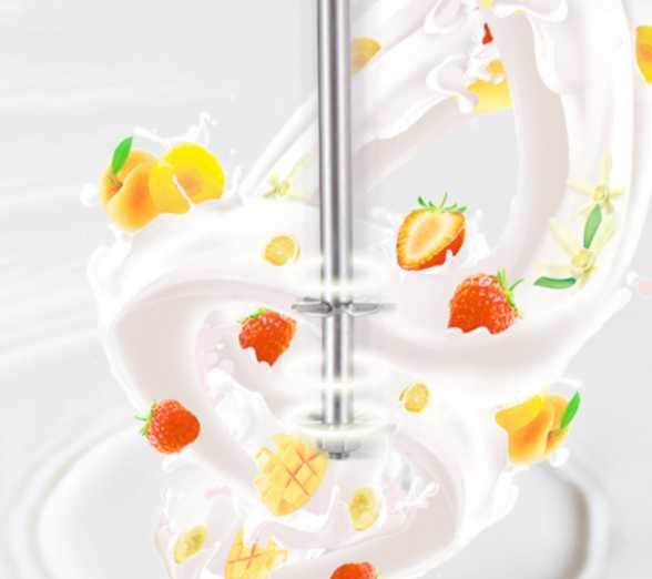 Elektryczny Mikser do Shake'ów z Podwójną Głowicą 800 ml - Silvery