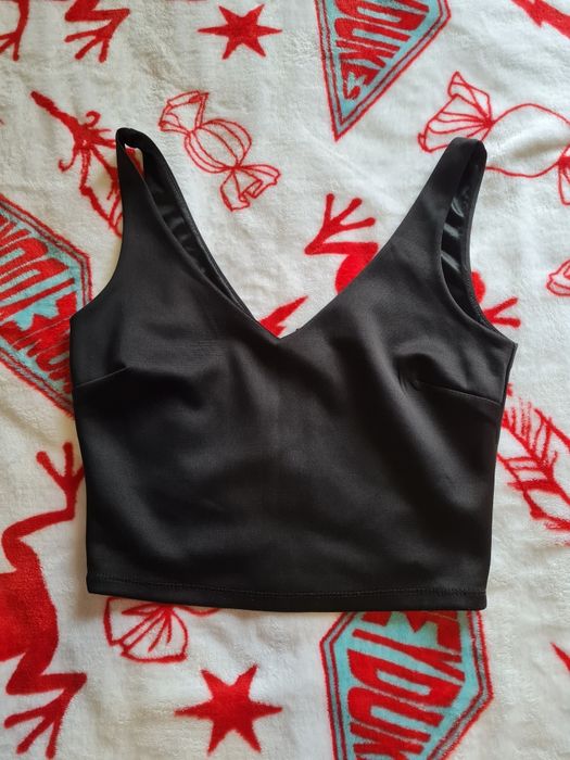 Top preto com fecho atrás64398364796034120