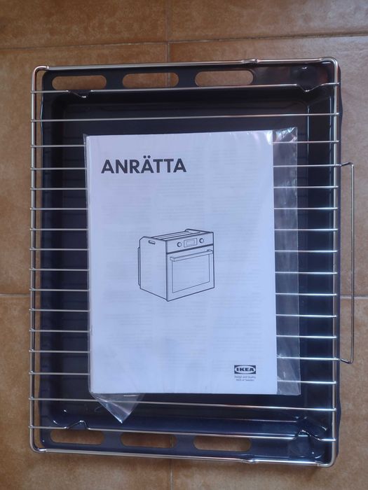 Grelha + tabuleiro para forno IKEA Anratta Novas