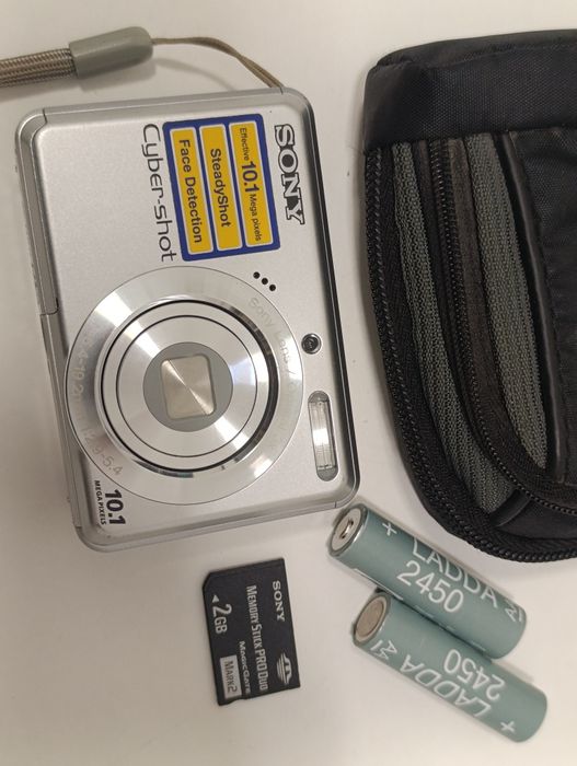 Aparat cyfrowy SONY DSC-S930 10mp baterie vintage retro y2k CCD bdb+