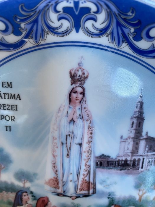 Platos Virgen de Fátima