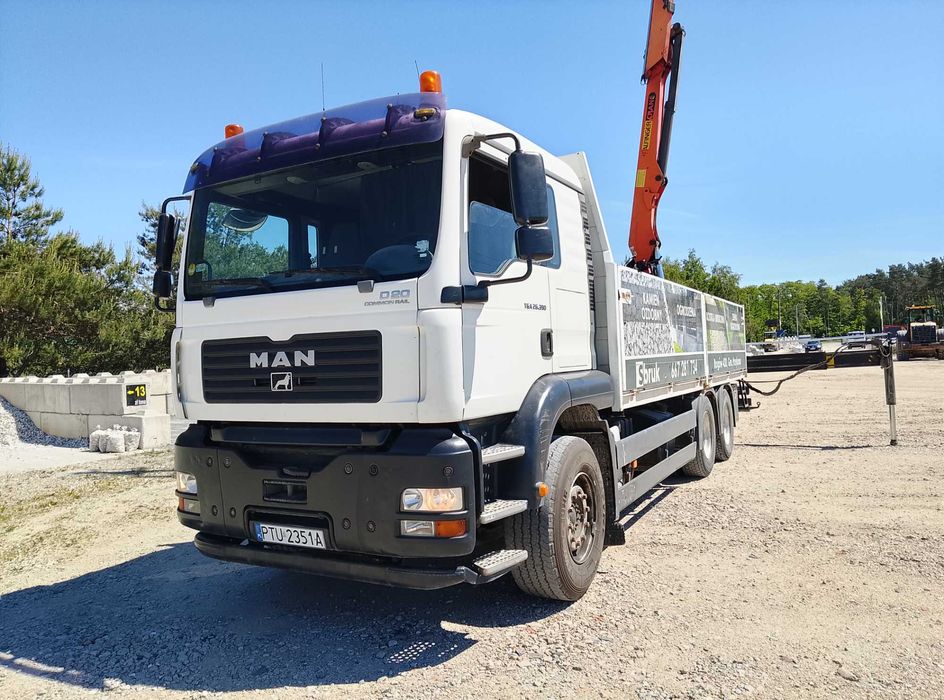 Man TGA 6x4 HDS Palfinger 19000 2006 r automat