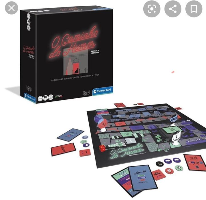 Jogo de tabuleiro O Caminho do Humor