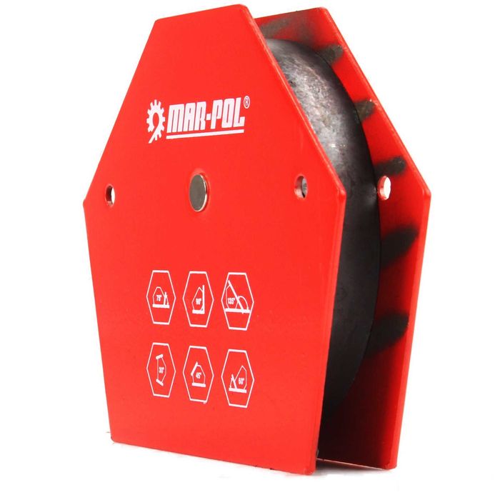 KĄTOWNIK MAGNETYCZNY Spawalniczy 6-KĄT 15kg 9,5cm sześciokąt